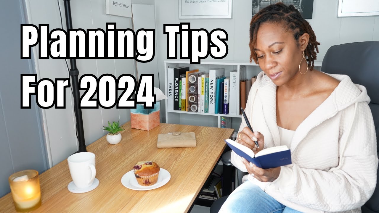 Stress-free planning tips for beginner planners for 2024 