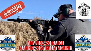 ULASAN SENAPAN ROCK ISLAND ARMORY VR82 20 GAUGE 100 PULPEN!