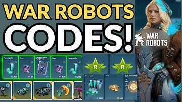 ‼️ NEWEST 🔥 WAR ROBOTS GIFT CODES 2025 | War Robots Codes OCTOBER 2025 | War Robots Redeem Codes