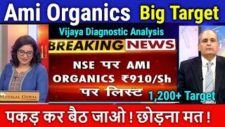 Ami Organics Share Price Target Vijaya DiagnosticListing ami organics share Analysis anil singhvi