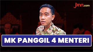 Respons Gibran soal MK Panggil Menteri untuk Perkara Hasil Pilpres - JPNN.com