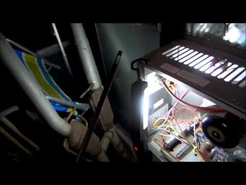 ruud achiever 80+ gas furnace ,testo 320 combustion test. - YouTube
