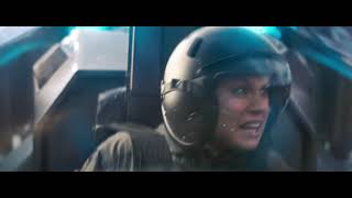 Captain Marvel's Plane crash scene | Captain Marvel