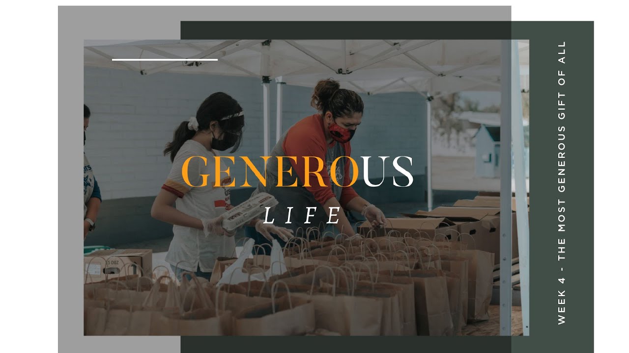 Generous Life - The Cross: The Most Generous Gift of All - YouTube