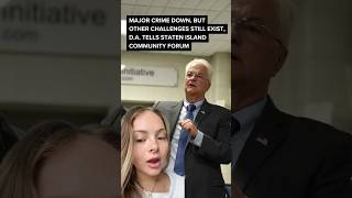Major crime down, but other challenges still exist, DA tells Staten Island community forum