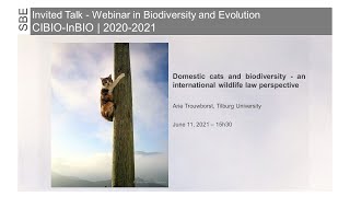 Webinar Domestic Cats And Biodiversity  An International Wildlife Law Perspective