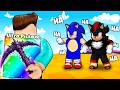 I PRETENDED TO BE A NOOB THEN USED OP PICKAXE IN ROBLOX !!