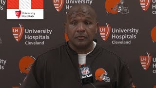Hue Jackson Postgame Press Conference 09/17