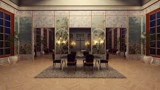 Lumion 6 Rendering Tutorials #36 - Hotel Particulier (Night Mode)