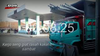 Story wa kekinian 2019 || Aku cah kerjo versi truk