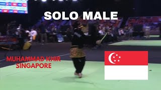 SOLO MALE SINGAPORE (Muhammad Khir) - 20th World Pencak Silat Championship Abu Dhabi 2024