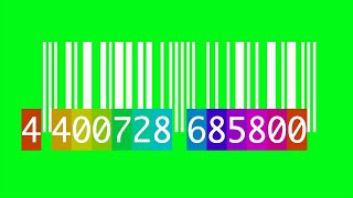 GREEN SCREEN 4K | Barcode Youtube Paket FOR LIVE CHANNELS FULL HD