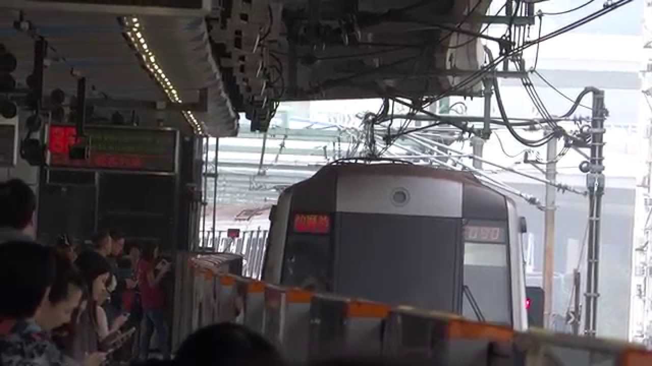 (真相) 港鐵 KTL M-Train A155/A224 駛經觀塘站二台 (觀塘側線駛出不載客,打油麻地)