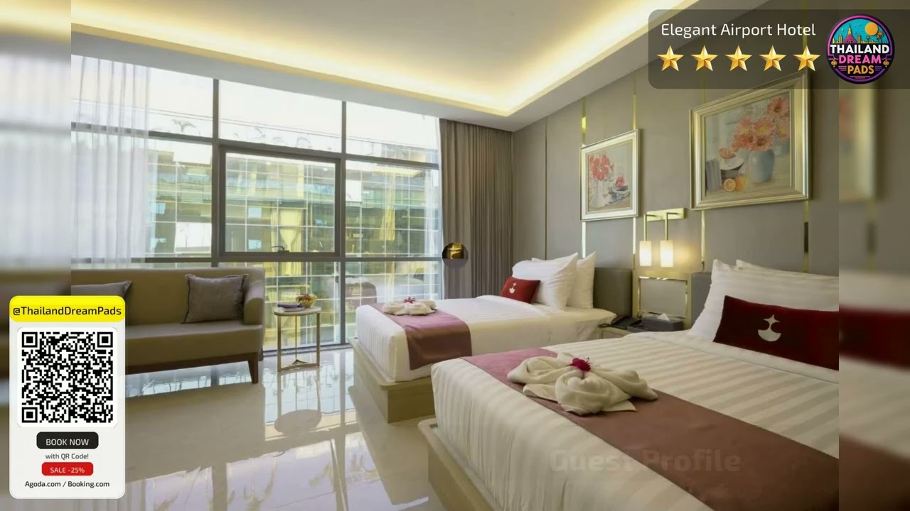 Elegant Airport Hotel - Better Than Expected | Bangkok, Thailand🛏️
