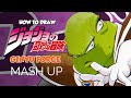 How to draw like Araki | Ginyu force Jojo's Bizarre Adventure style swap