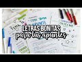 LETRAS BONITAS PARA TUS TÍTULOS / APUNTES BONITOS- DanielaGmr ♥