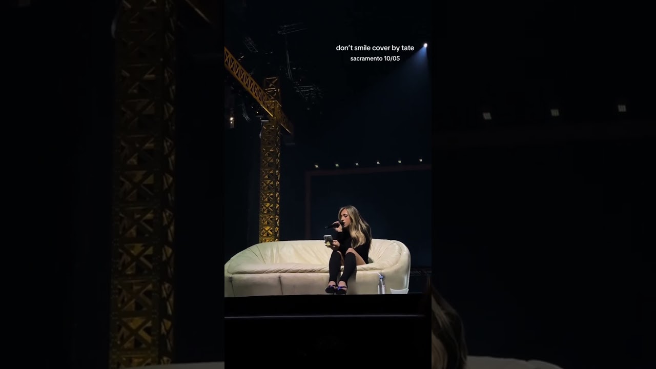 Tate Covering "Don't Smile" By Sabrina Carpenter At Soundcheck In Sacramento