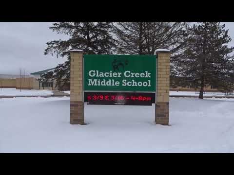 🏫🚸Glacier Creek Middle School Message Sign