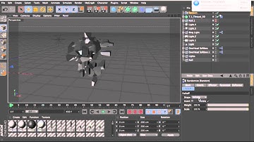 Cinema 4D Tutorial - Breaking Certain Parts Of An Object