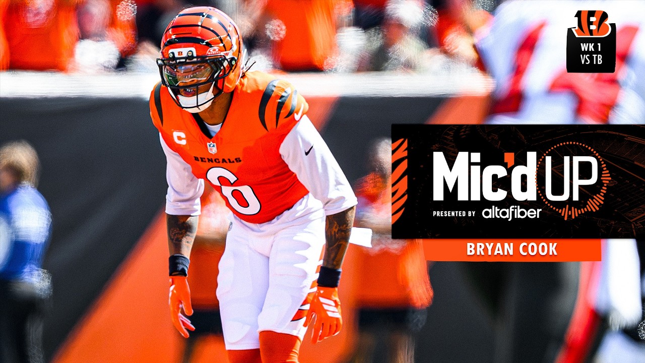 WATCH: Bryan Cook Mic'd Up vs Tampa Bay Buccaneers Week 1 | 2026