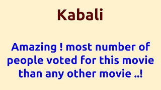 Kabali 2016 Movie Imdb Rating Review Complete Report Story Cast