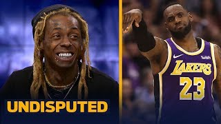 LeBron's Lakers are the Kings of Los Angeles — Lil Wayne | NBA | UNDISPUTED