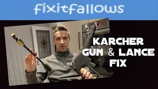 Karcher gun repair - Vario Lance wouldn't attach