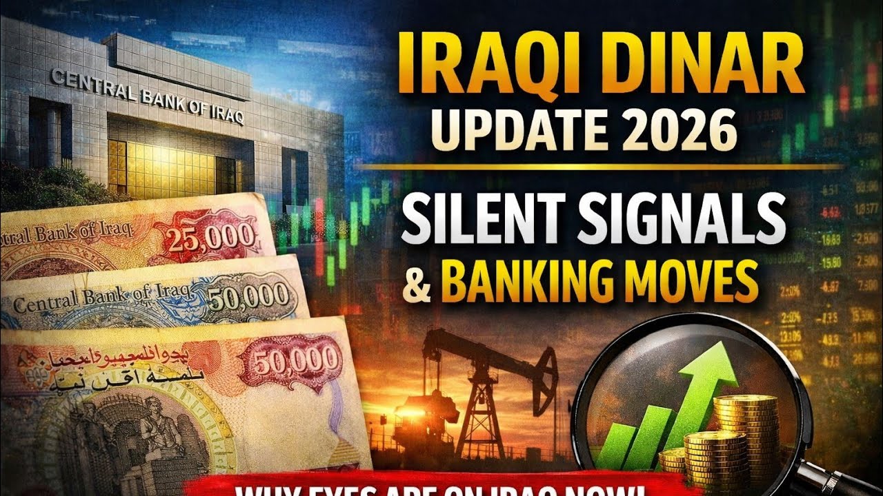 Iraqi Dinar Update 2026: Silent Signals, Banking Moves, and Why Currency Watchers Are Focused Now
