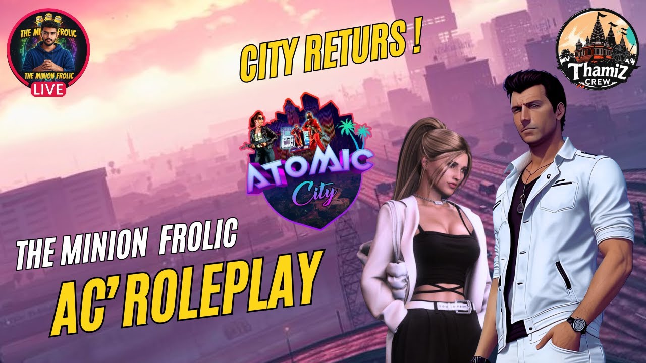Surprise aaaaahhhmaa | Atomic City Roleplay | GTA-V RP | Tamil Live Streaming