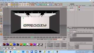 Simple 3D Text Tutorial [Cinema 4D]