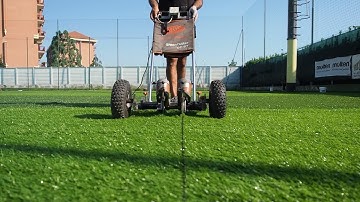 Football Artificial Turf Installation