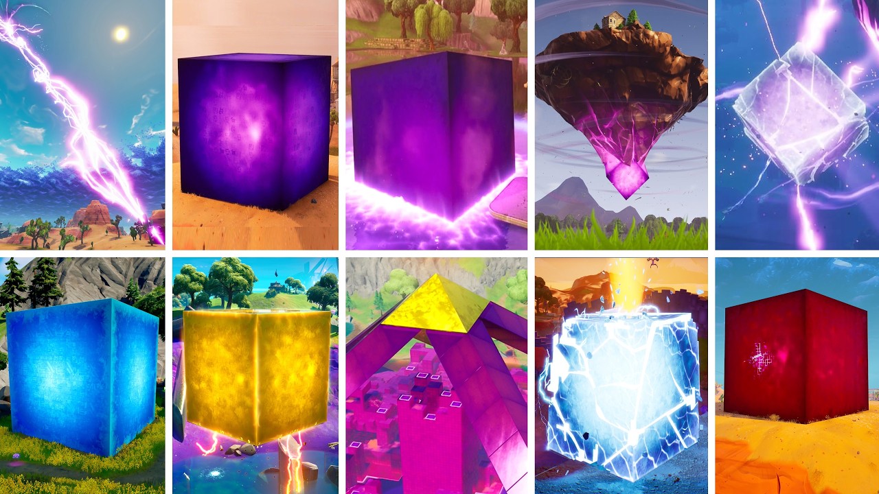 Evolution Of The Cube in Fortnite! (2018 - 2025) - YouTube