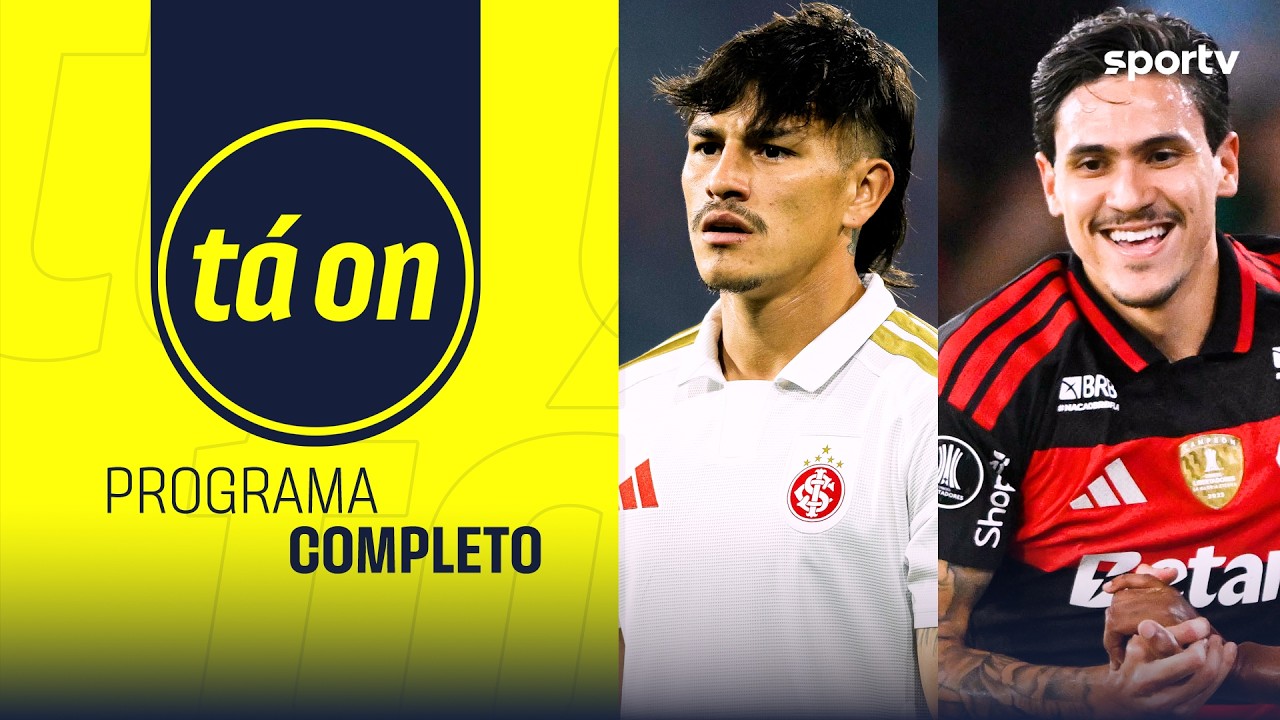 AO VIVO! BRASILEIRÃO: INTERNACIONAL X FLAMENGO | FLUMINENSE X BAHIA | TÁ ON | sportv