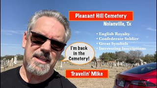 Pleasant walk thru Pleasant Hill Cemetery