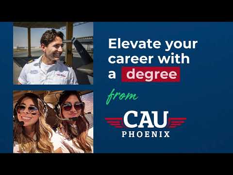 Elevate your pilot career with a degree from CAU Phoenix - video from CAU