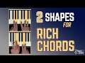 Play rich full piano chords my 2shape formula 