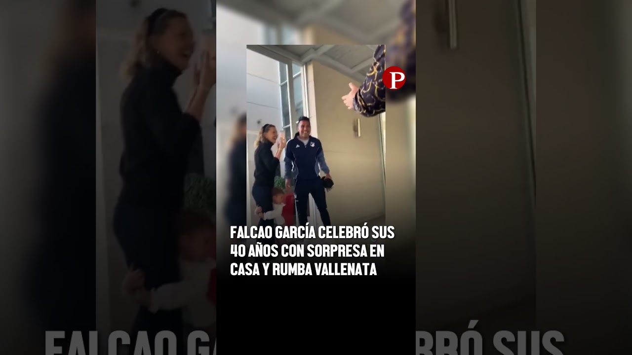 FALCAO es sorprendido en su cumpleaños numero 40 🐯