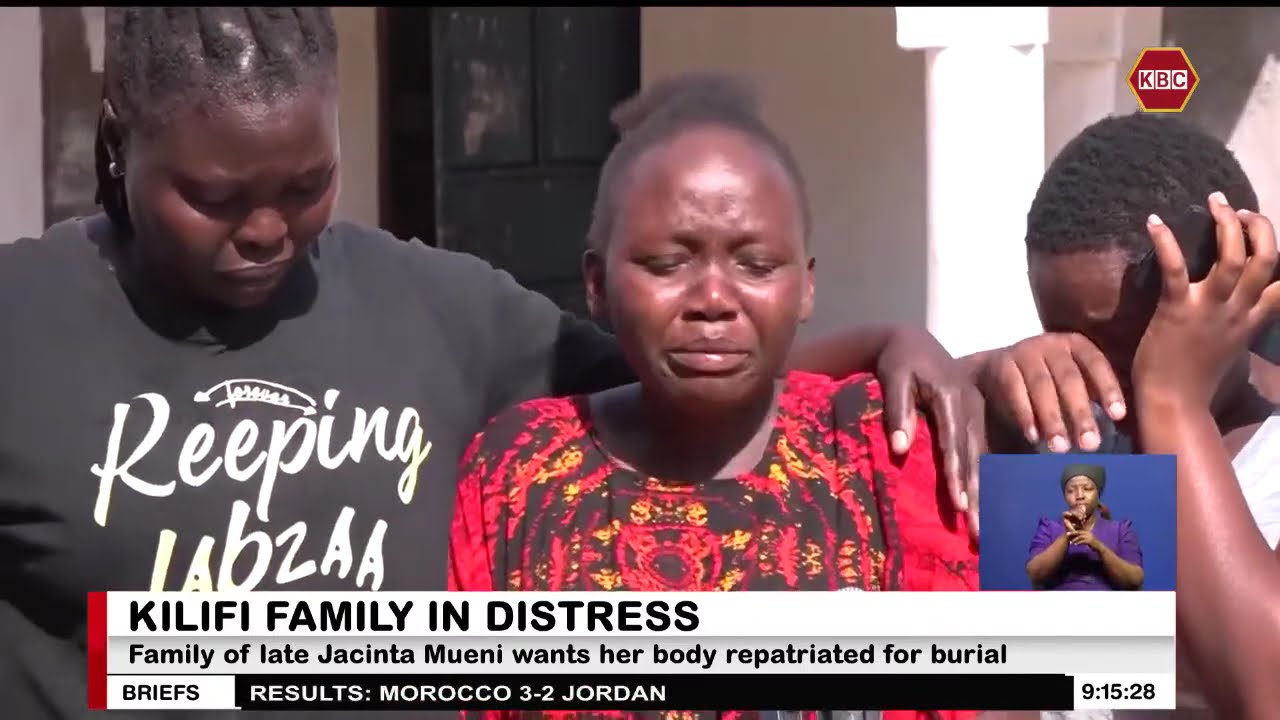 Family of the late Jacinta Mueni needs Ksh 360,000 for her body to be released from a Saudia morgue