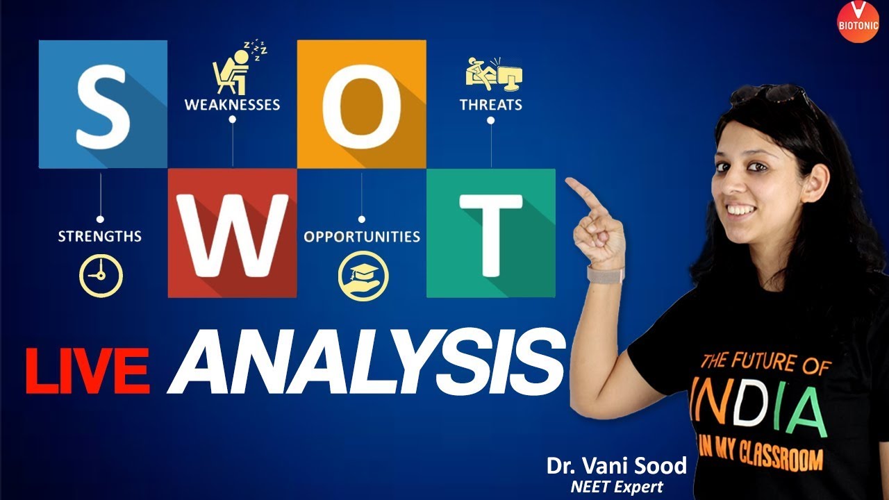 SWOT Analysis for NEET 2020 Preparation | Study Plan and Strategy | Crack NEET | Vedantu VBiotonic