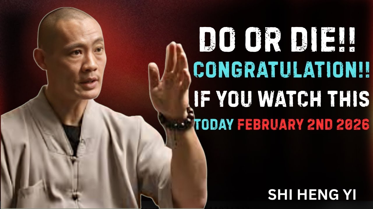 If You’re Seeing This Before 2 February… GOD Said CONGRATULATIONS | Shi Heng Yi