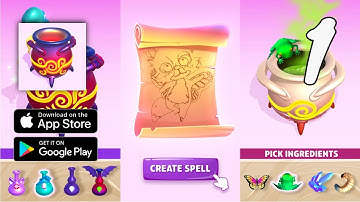 Mystical Mixing Gameplay Walkthrough Part 1 (Android, IOS)
