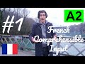 Learn french in 2022   a2 1 petite histoire sous la pluie a2 level  elementary  fren sub