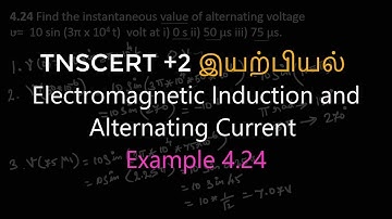 61.Physics | Electromagnetic Induction and Alternating Current | Example 4.24