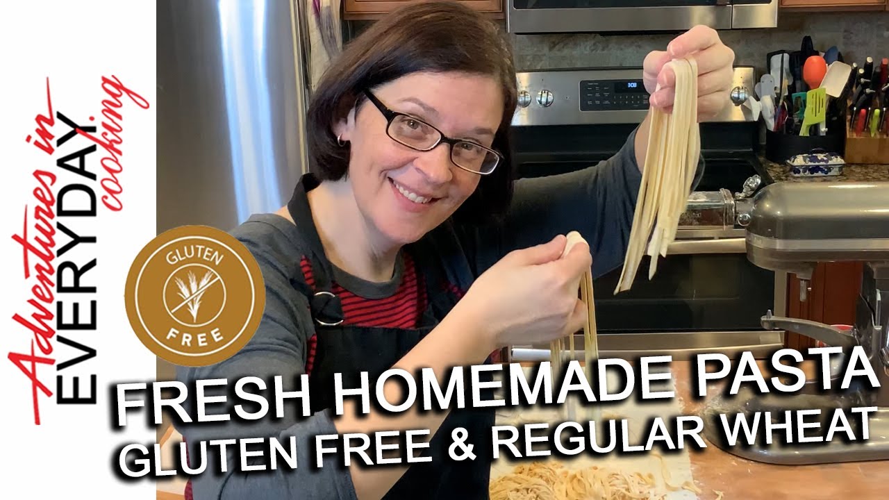 Gluten Free Pasta With A Pasta Machine! • Valerie's Recipes