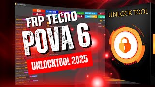FRP Tecno Pova 6 UNLOCKTOOL 2025 screenshot 3