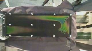 Re28K Turbulent Flow In Test Channel With Pins