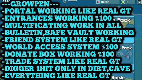 💎BEST! Growtopia Private Server + Tutorial Join!!! (LIKE REAL GT) | GROWPEN