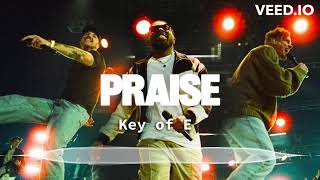 Praise - Elevation Worship - Transposed - Key of E