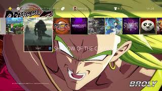 Dragon Ball FighterZ Broly PS4 Theme (Japanese PlayStation Plus Exclusive)
