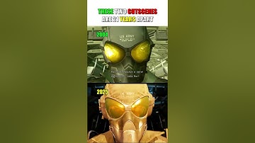 THESE TWO CUTSCENES ARE 21 YEARS APART..